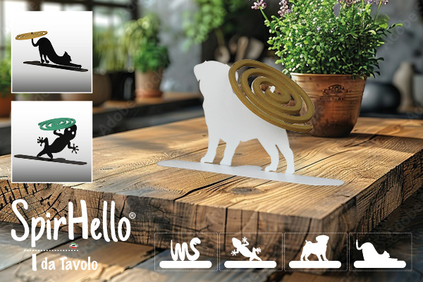Revoluciona tu jardín con SpirHello® TABLETOP: ¡Portaespirales antimosquitos y porta incienso con un diseño innovador! 