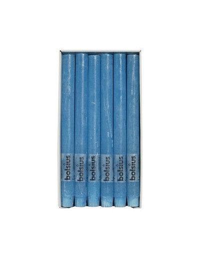 Vela rústica azul