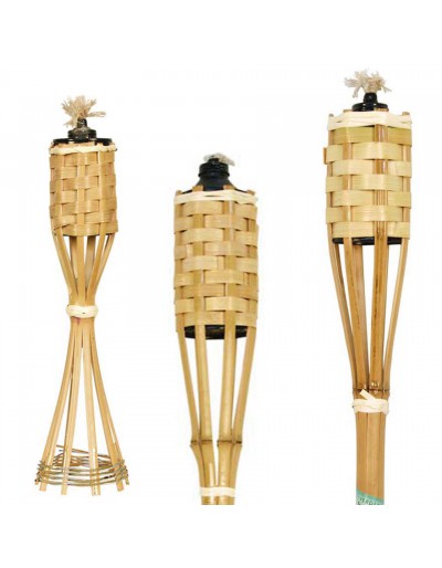 Antorcha de bambú