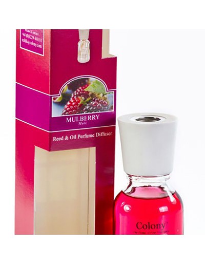 Dispensador de perfume sabor a mora