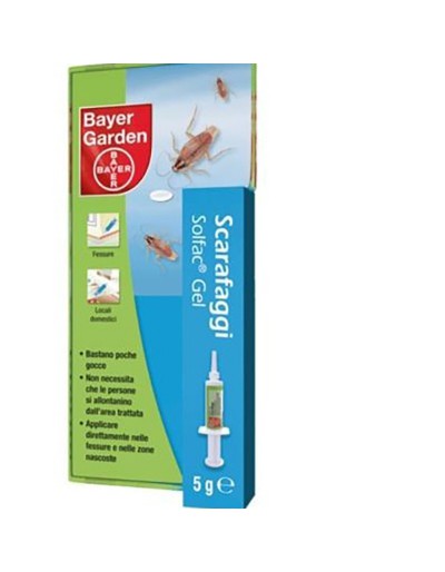 Gel de solfac insecticida para cucarachas