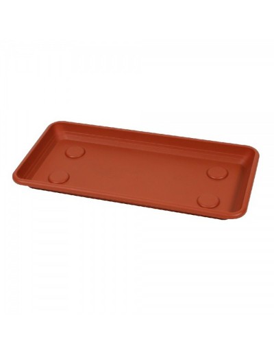 CUENCO RECTANGULAR ANTHEA 80cm TERRACOTA