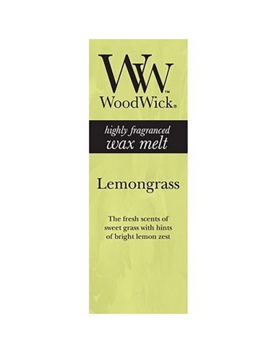 Woodwick citroengras taart voor essence brander