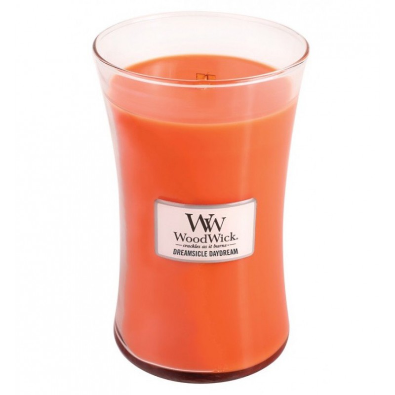 Woodwick vela maxi dreamsicle sueño soñar