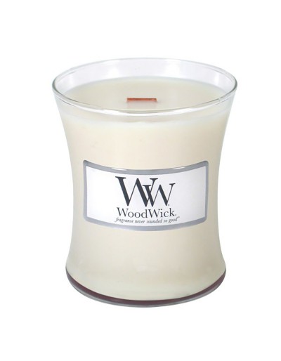 Woodwick średnia świeca waniliowa