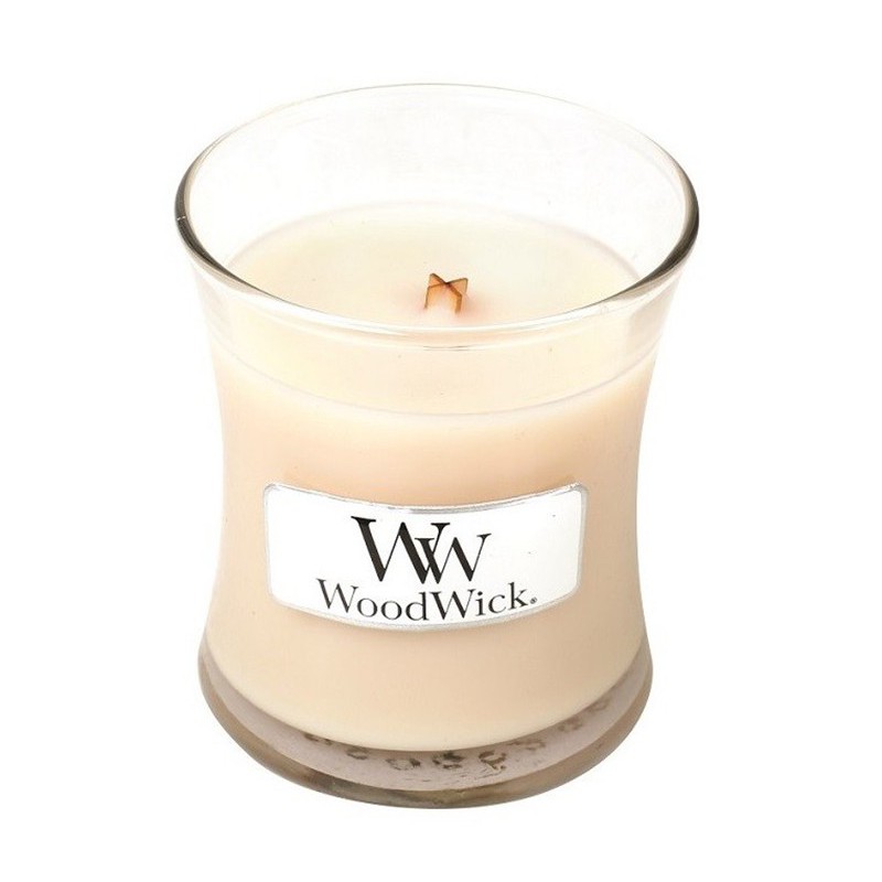 Woodwick candela mini vaniglia - GardenStuff