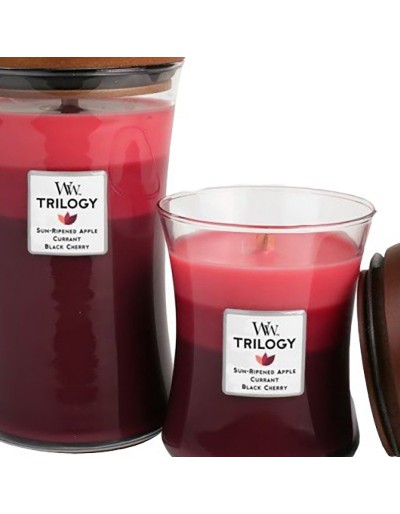 Woodwick candle trilogy maxi fruta de verano