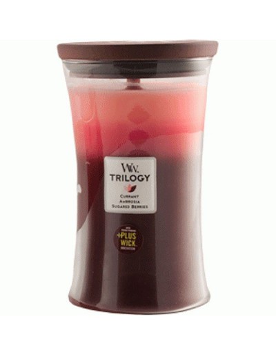 Woodwick candela trilogy maxi fruit temptation