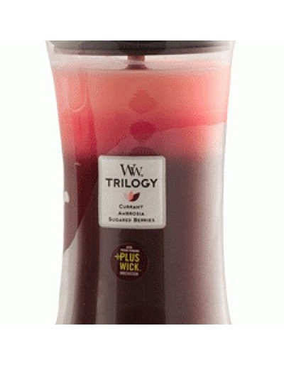 Woodwick candela trilogy maxi fruit temptation