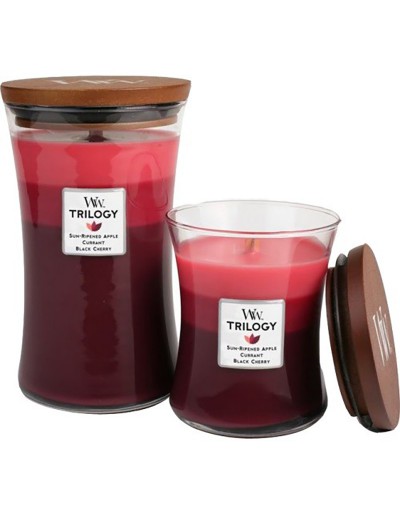 Woodwick candle trilogy medium summer fruit