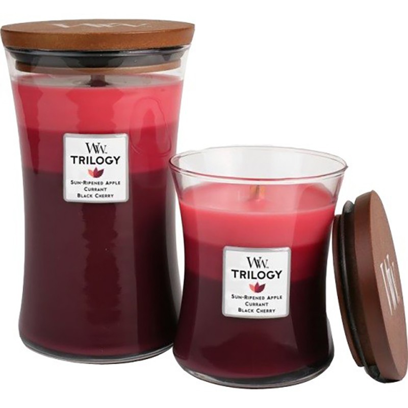 Woodwick candle trilogy medium summer fruit