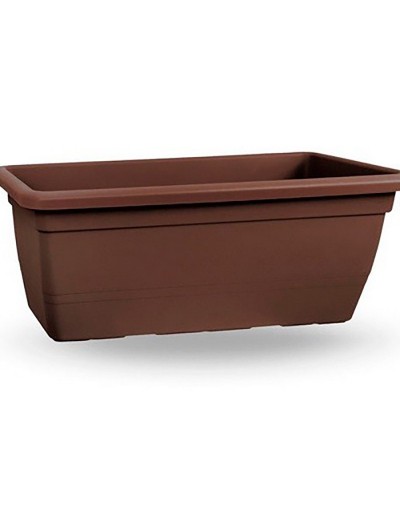 ANTHEA 50 CM BRONZE RECTANGULAR PLANTER