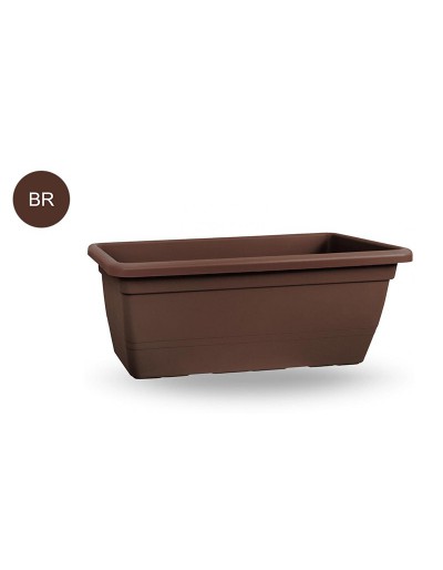 ANTHEA RECHTHOEKIGE PLANTER 60cm BRONS