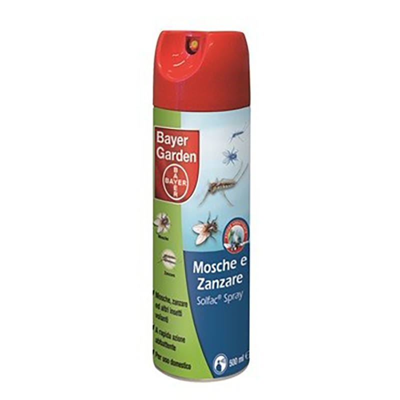 SOLFAC SPRAY FLYGOR OCH MYGGOR 500 ml SOLFAC SPRAY FLYGOR OCH MYGGOR 500 ml