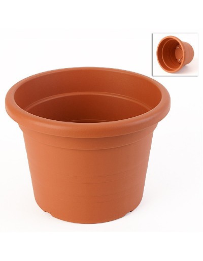 Cylinder vas diameter 60cm TERRACOTTA