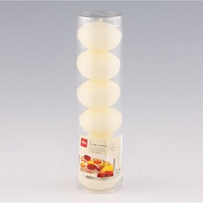 Velas flotantes de marfil de 6 piezas Velas flotantes de marfil de 6 piezas