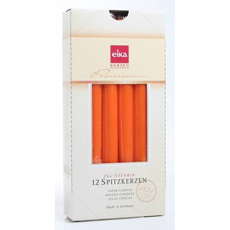 Velas naranjas