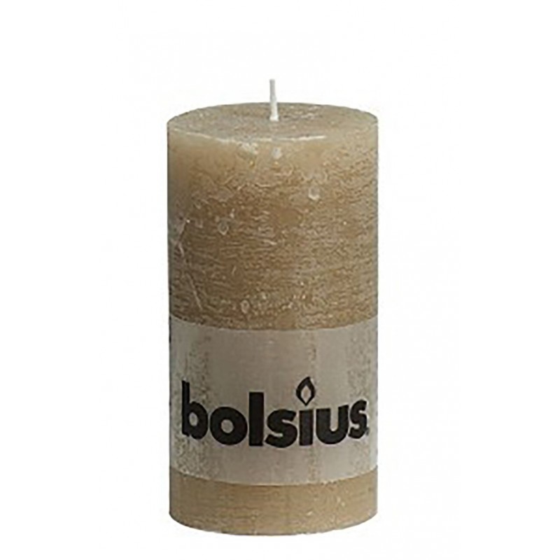 Vela rústica beige Vela rústica beige