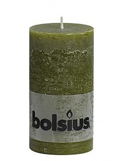 Bougie verte de Woodwick