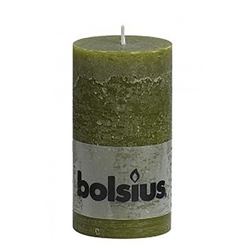 Bougie verte de Woodwick