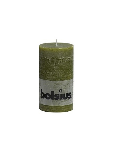 Bougie verte de Woodwick