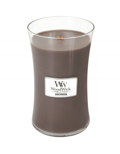 Woodwick maxi madeira de bétula