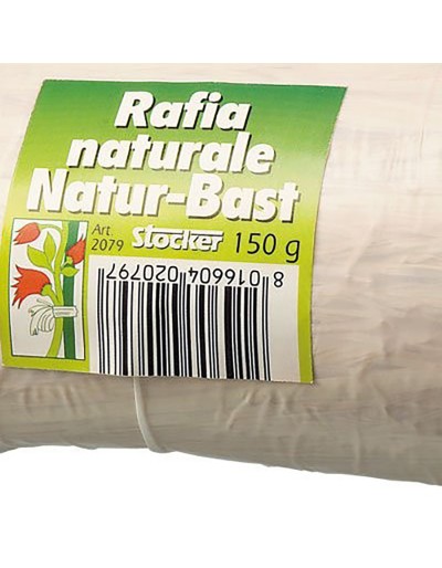 Natuurlijke raffia stocker