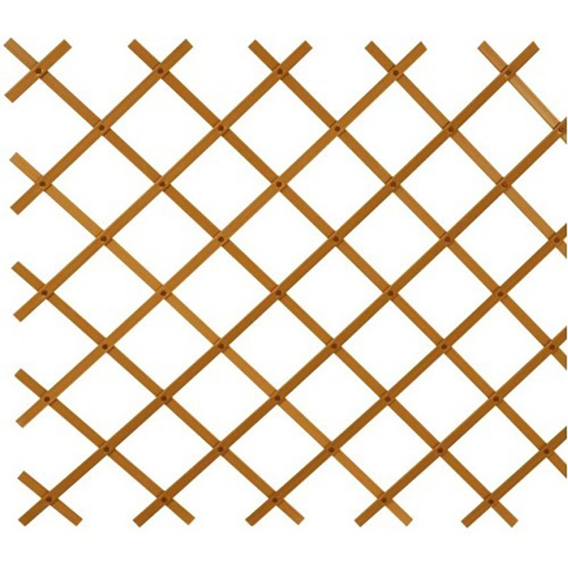 Verdemax Extensable pvc brown trellis