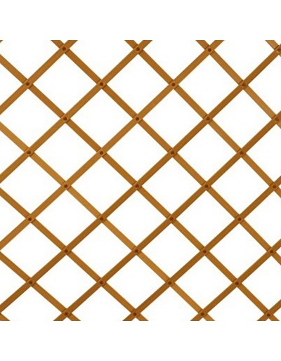 Verdemax Uitbreidbaar pvc trellis bruin