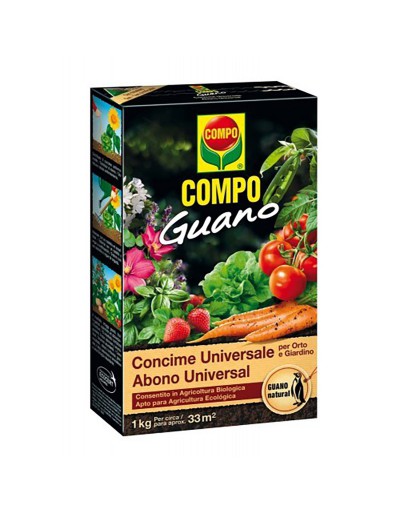 COMPO CONCIME RODODEDRI con GUANO 3kg