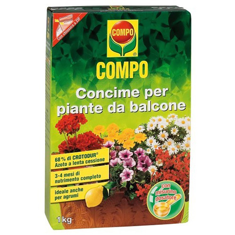 COMPO CONCIME PER PIANTE DA BALCONE 400 g COMPO CONCIME PER PIANTE DA BALCONE 400 g