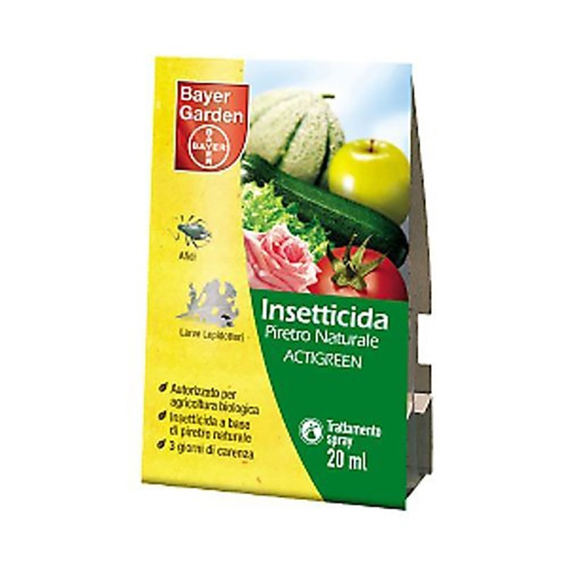 Bayer pyrethrum actigreen insecticide