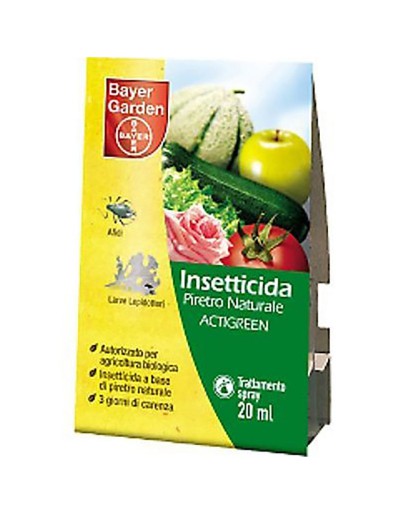 Bayer pyrethrum actigreen insecticide