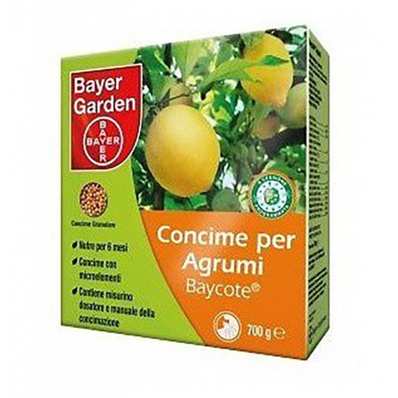 BAYCOTE concime granulare AGRUMI 700 g BAYCOTE concime granulare AGRUMI 700 g