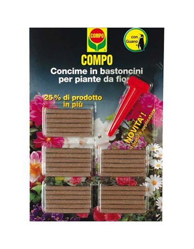 Compo sticks bloeiende planten 30 stuks