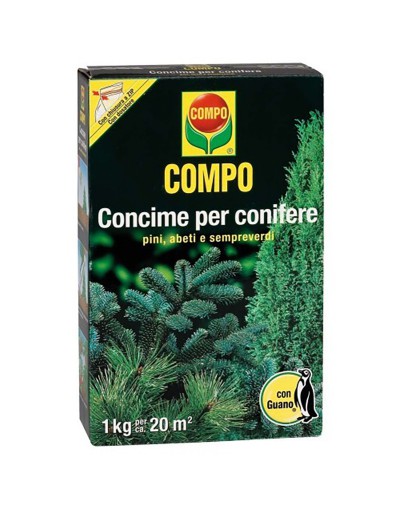 COMPO CONIFER GÖDSELMEDEL med GUANO 1 kg