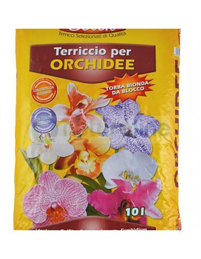 Substraatgrond voor orchideeën 10 lt
