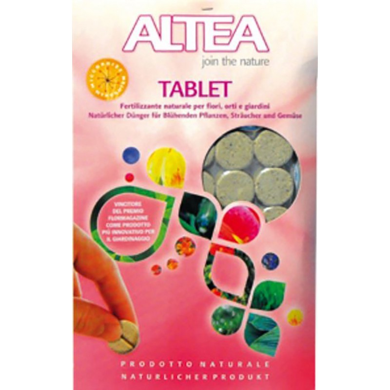 ALTEA TABLET MICORRIZE PARA VERDURAS Y PLANTAS CON FLORES 30 PADS