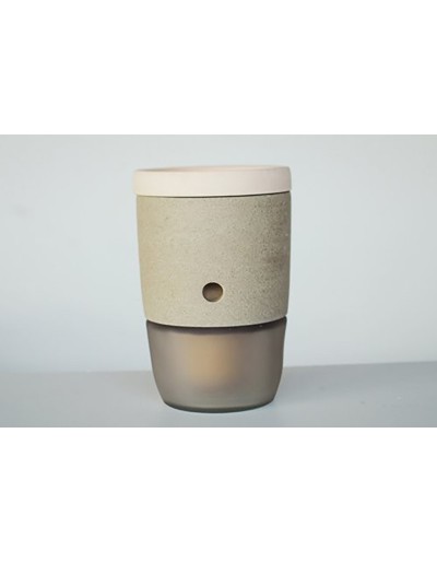 VASE MODULAIRE D19 P&P TAUPE