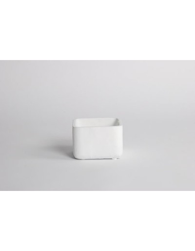 D&amp;M Witte vierkante kappot 12 cm