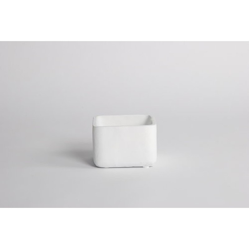 D&M Witte vierkante kappot 12 cm