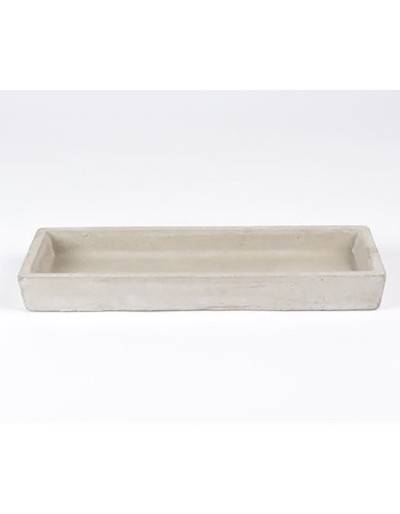 RECTANGULAR PLATE L15 BURLY