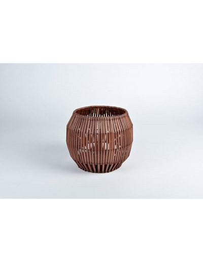 D&amp;M Vase/Tight Rust Basket 20cm