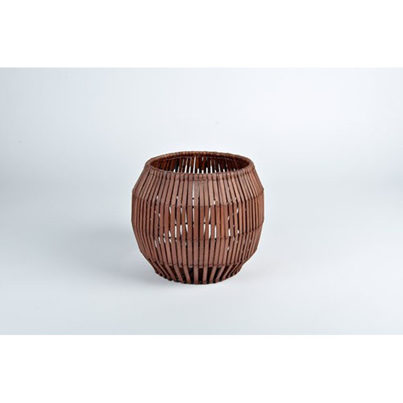 D&M Vase/Tight Rust Basket 20cm
