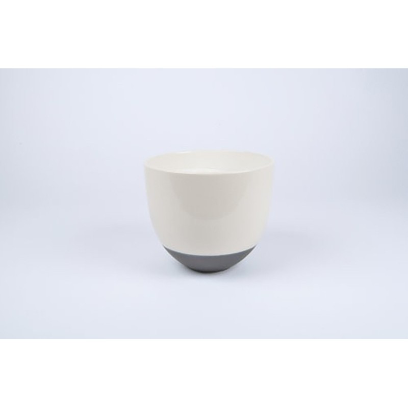 Vaso D&M Split Branco 19cm