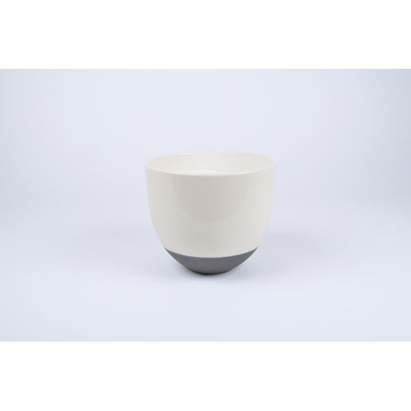 Vaso D&M Split Branco 23cm Vaso D&M Split Branco 23cm