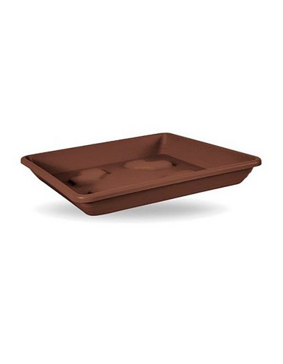 Bronze quadratisch subvaso 42 cm