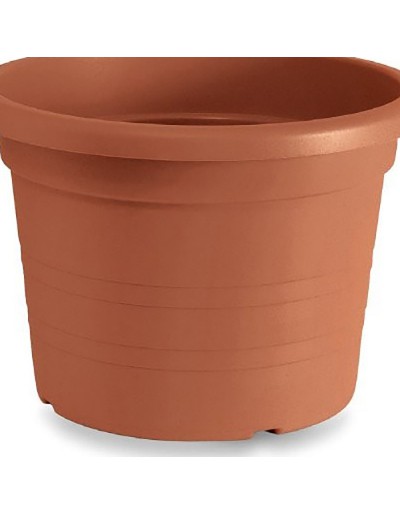 Cilindrische vaas 80 cm terracotta