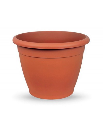 VASO NAXOS Durchmesser 25 CM TERRACOTTA