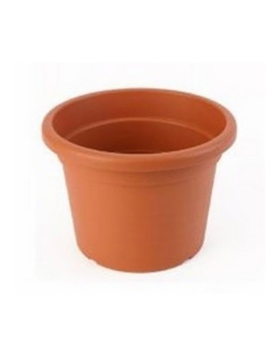 Vaso cilindrico 30 cm terracotta